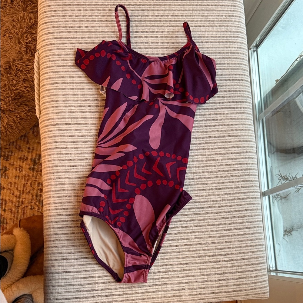 Hermoza Kids One Piece in Purple and Red